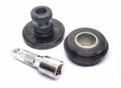 Комплект из ведущего вала и накатного ролика 1 1/4"-1 1/2" для желобонакатчика мод. 915